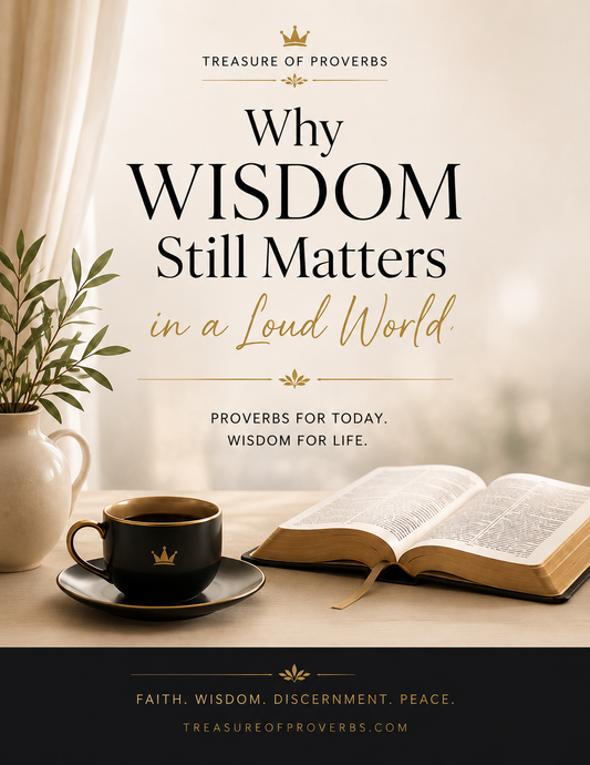 Why Wisdom Still Matters in a Loud World