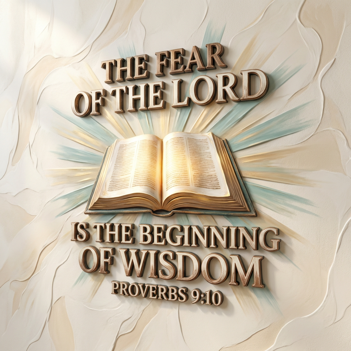 Proverbs 9:10 - The Beginning of Wisdom Digital Download