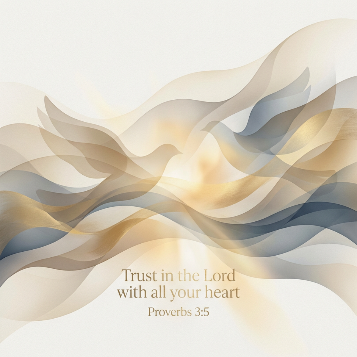 Proverbs 3:5 - Trust The Way - Digital Download