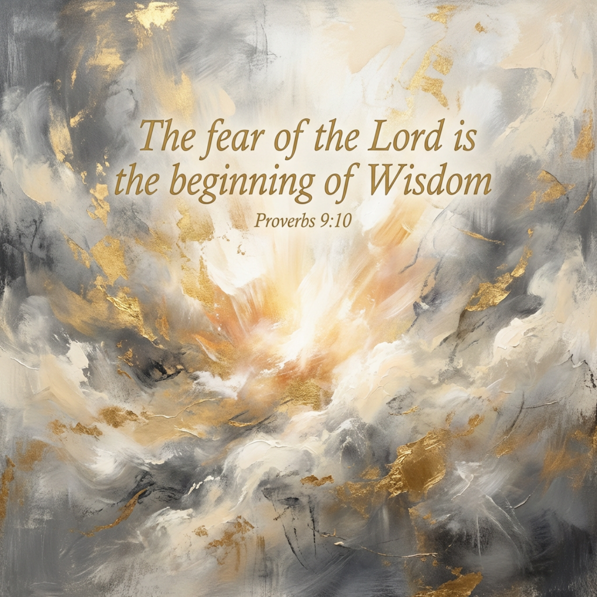Proverbs 9:10 - The Beginning of Wisdom Digital Download