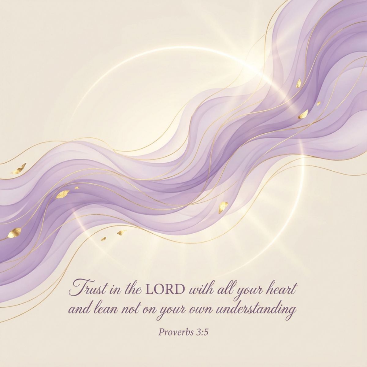 Proverbs 3:5 - Trust The Way - Digital Download