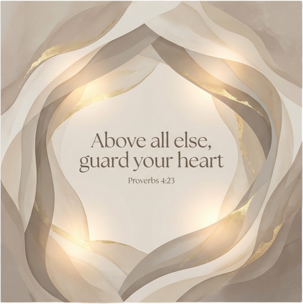 Proverbs 4:23 – Guard What Flows Digital Download